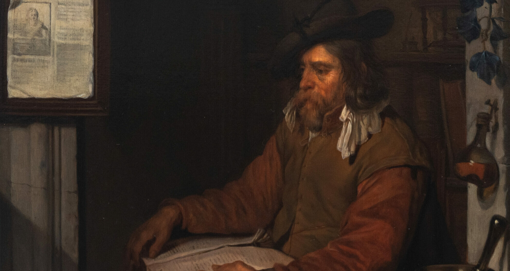 L'apothicaire Gabriel Metsu