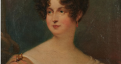 École Anglaise du XIXe siècle, Portrait de dame